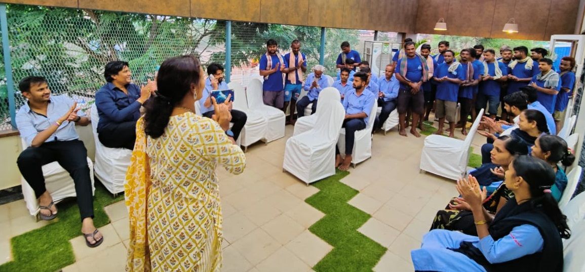 Interactive Address with Godown Staff